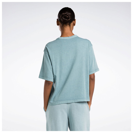 Reebok Γυναικεία κοντομάνικη μπλούζα Classics Natural Dye Boxy Tee